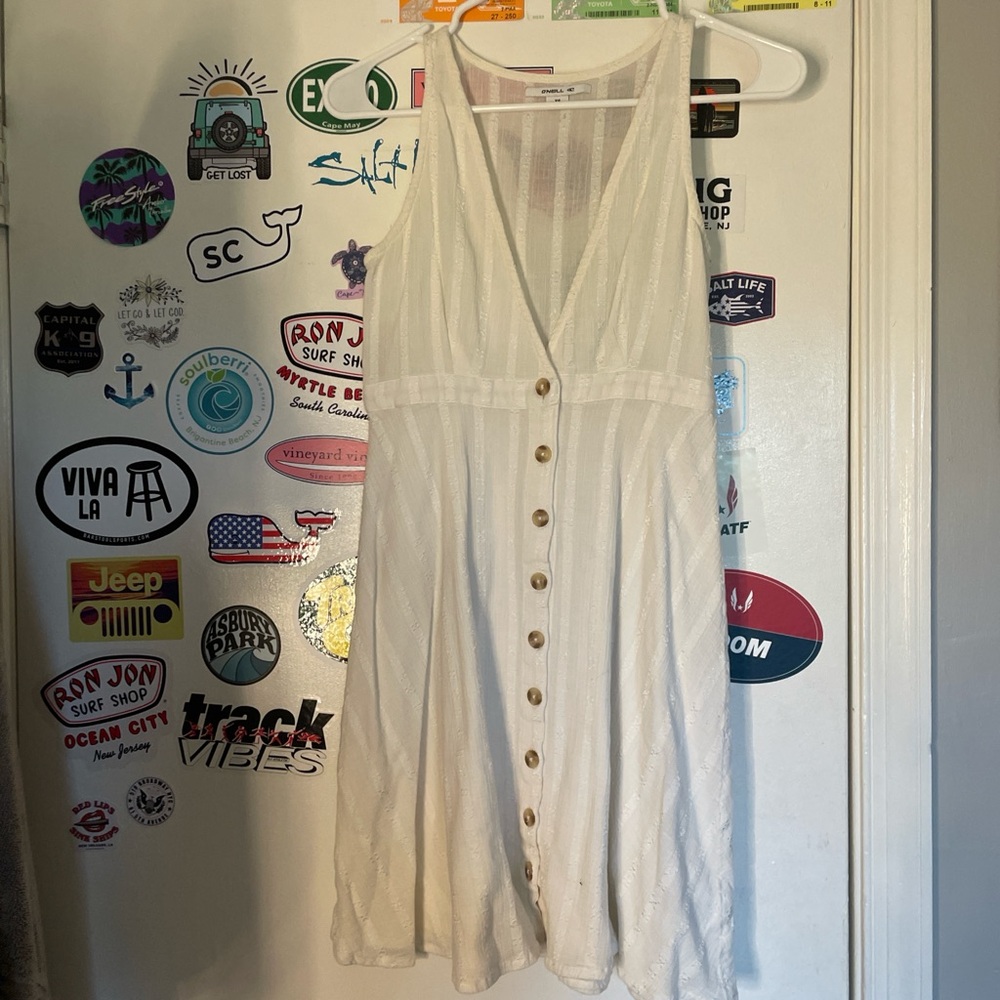 O’Neill white flowy dress